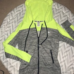 Pink Neon Yellow and Gray Jacket